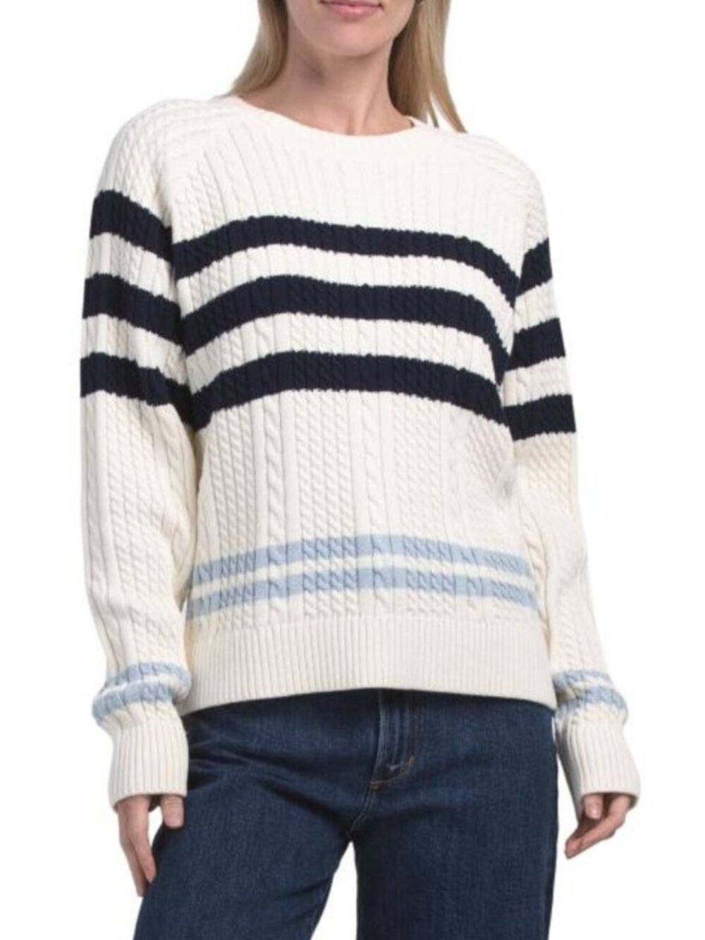 ARCHER CASHMERE Carson Crew Neck Sweater